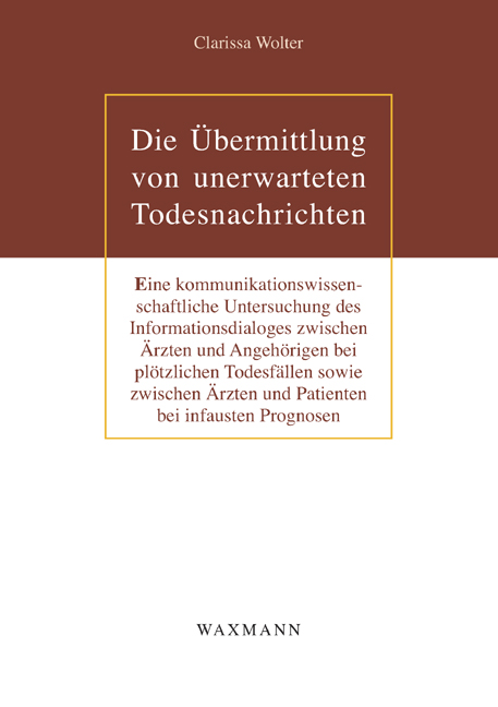 Die Übermittlung von unerwarteten Todesnachrichten