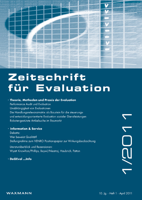 Zeitschrift für Evaluation