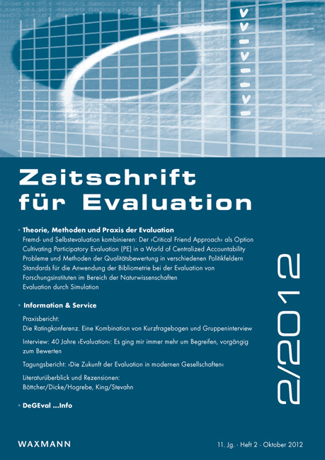 Zeitschrift für Evaluation