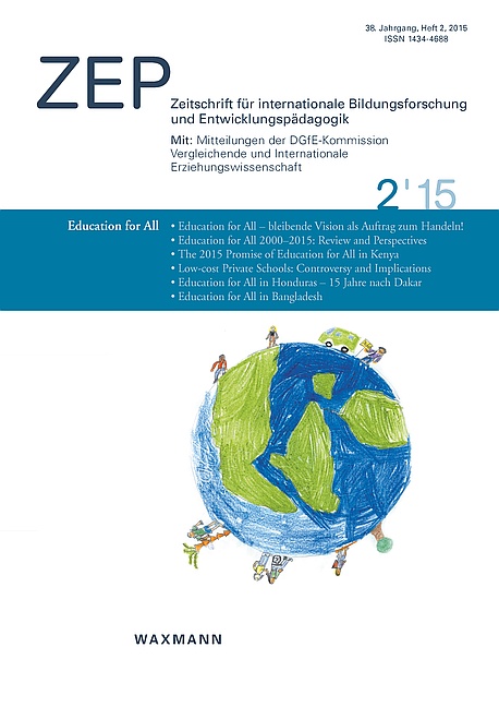 ZEP – Zeitschrift für internationale Bildungsforschung und Entwicklungspädagogik