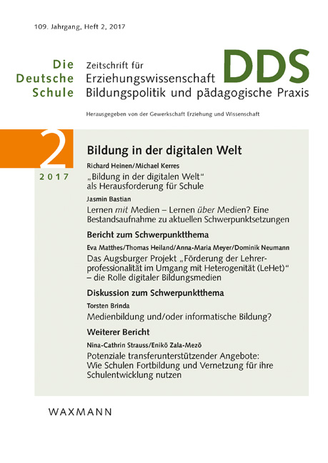 Potenziale transferunterstützender Angebote: Wie Schulen Fortbildung und Vernetzung für ihre Schulentwicklung nutzen