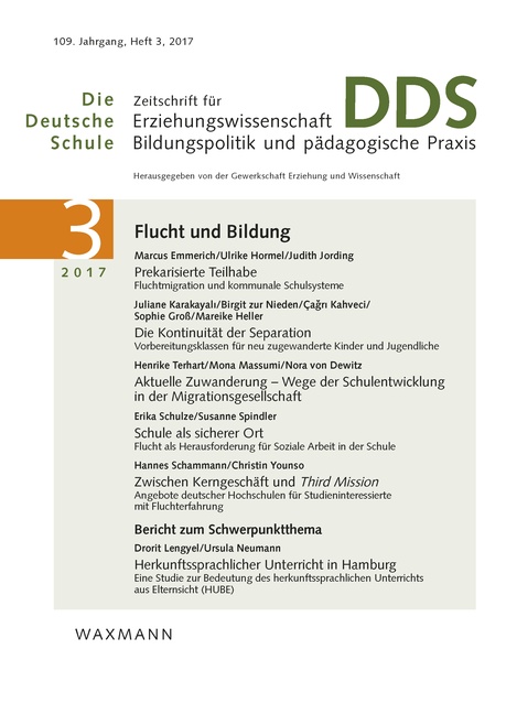 Editorial zum Schwerpunktthema: Flucht und Bildung