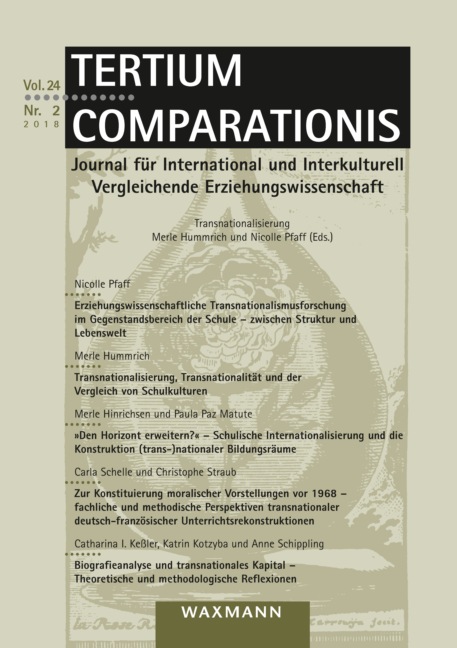 Zur Konstituierung moralischer Vorstellungen vor 1968 – fachliche und methodische Perspektiven transnationaler deutsch-französischer Unterrichtsrekonstruktionen