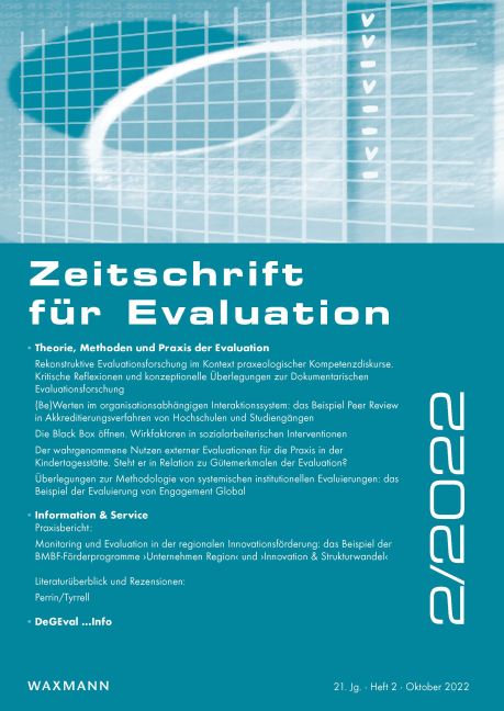 Zeitschrift für Evaluation