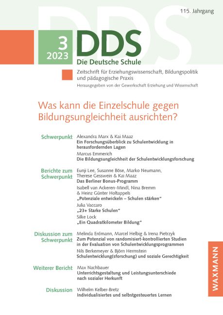 DDS – Die Deutsche Schule