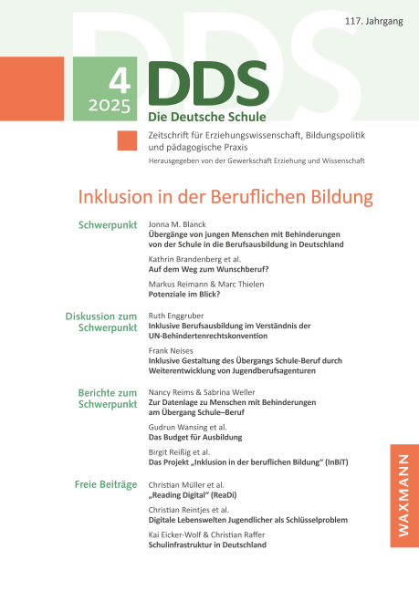Digitale Lebenswelten Jugendlicher als Schlüsselproblem